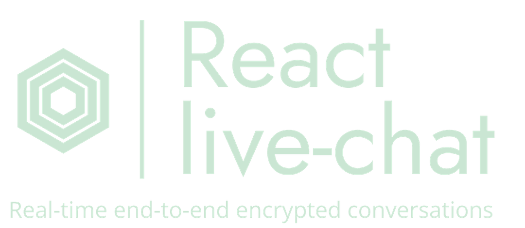 React live-chat logo